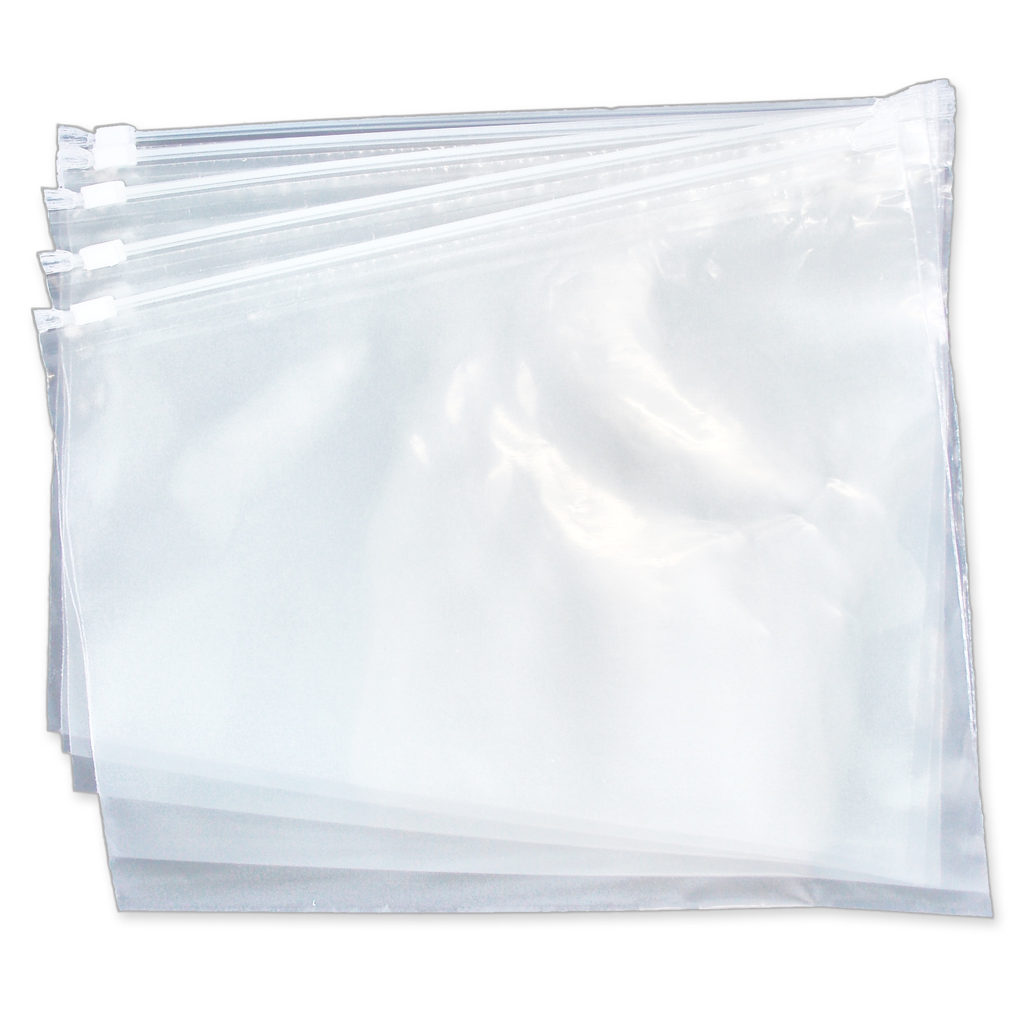 Dustproof bag with slider zipper Image